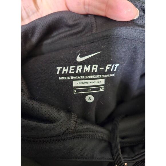 NIKE Therma Fit Black Sweatshirt Hoodie Womens Size S NEW with TAGS - Picture 9 of 9